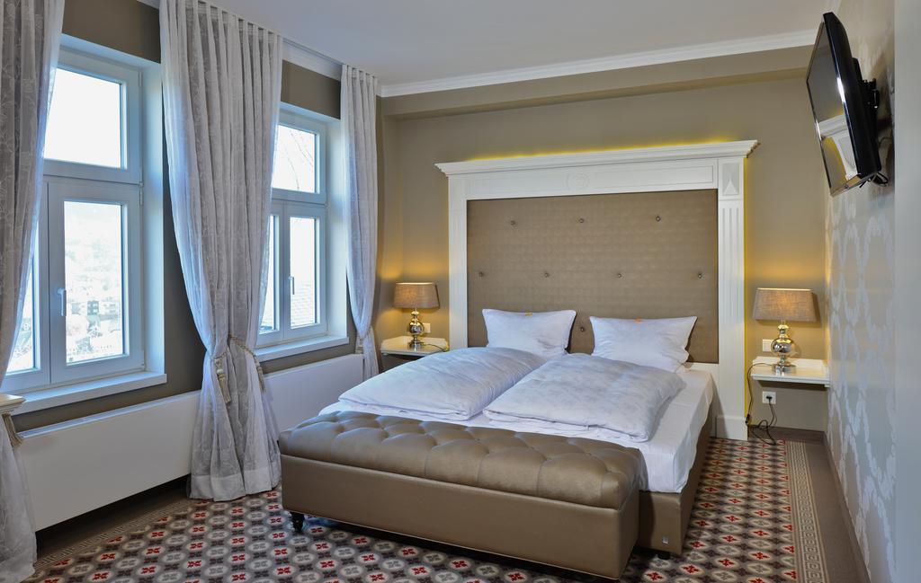 באד ברלבורג Hotel Alte Schule מראה חיצוני תמונה